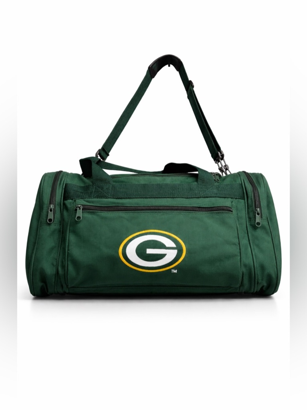 Green Bay Packers Duffel Bag NFL Gym Travel Sports Bag Large Football Fan Gear